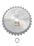 Renegade Blade 2pk-8"-32t - Brush & Brambles Specialty Carbide Brush Cutter Weed Eater Blades, 203mm Diameter