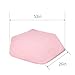 beebeerun Kids Play Mat Plush Carpet Rug Hexagon Coral Play Mat Rug for Princess Tent