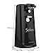 Electric Can Opener, Sokos 3in1 can opener with Knife Sharpener and Bottle Opener, Smooth Edge Heavy Duty Can Opener! Chef's Best Choice
