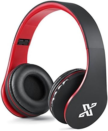 AndThere Bluetooth Over ear Headphone Foldable Wireless Sport Headphone Portable On ear Headphone Noise Cancelling Headset For Kid Women Men Samsung Huawei iPhone Mp3 iPad Ipod Tablets Laptop PC TV