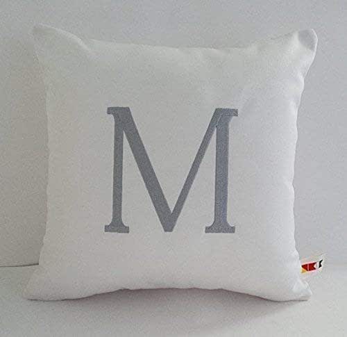 outdoor monogram pillows