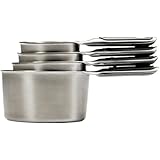 OXO Good Grips Stainless Steel Measuring Cups with Magnetic Snaps