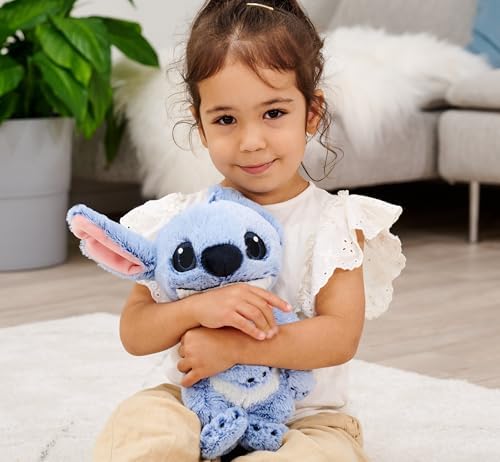 Disney Live Action Stitch 25 cm, peluche morbido e realistico, per bambini sin dai primi mesi di vita
