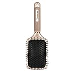 Velvet Touch Paddle Brush SUPRENT Detangling Brush for Hair Straightening & Smoothing for Wet hair and Dry hair (GOLD)