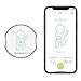 Sense-U Baby Breathing Monitor 2 - Monitors Infant Breathing Movement, Rollover, Temperature and Indoor Humidity Level from Anywhere with Lights and Sounds Alerts, Pink