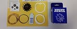 Volvo Penta OEM Water Pump Impeller Kit 21951346 (repl. 3862281 3858256 876243)