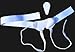 Double or Single Inguinal Hernia Aid; Truss Belt Support Brace (Lrg)