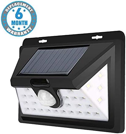 Voroly 32 LED Solar Motion Sensor Light,Outdoor Weatherproof for Driveway Garden Path Yard (pack of 2)