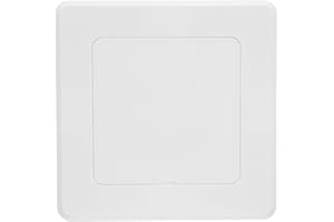 WATIIFUFU Access Panel 20x20 Cm for Drywall & Ceiling - Heavy-Duty ABS Plastic & Easy Stick Access Door - Wall Hole Cover Pla