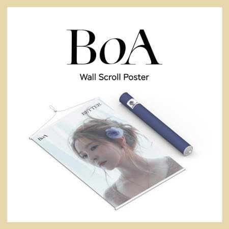 Amazon 当店追加特典 公式 Boa ボア ウォールスクロールポスター ポスター 公式グッズ Wall Scroll Poster Better アイドル 芸能人グッズ 通販
