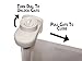 Little Llama Retractable Indoor/Outdoor Safety Gate - Sleek Space Saving Solution to Protect Pets from Hazards