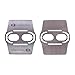 CRANKBROTHERS Crank Brothers Mallet Enduro Bike Pedals (Black/Silver) with Premium Cleats and Shoe Shields Set for Tractionthumb 3
