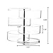 Choice Fun Acrylic Jewelry and Accessories Organizer 4 Spining Tiers Transparent QFJJSN-NSF-3472