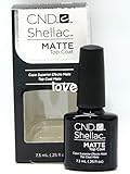 CND Shellac GelColor Nail Polish/Base/Top/Brand New Gel Color #1 - Choose Any 91731- Shellac Small Matte Top Coat