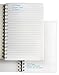 le vent A5 Spiral Dot & Lined Journals - 200 Creamy Pages - Non-bleed 100gsm Paper - Durable Hardcover (5