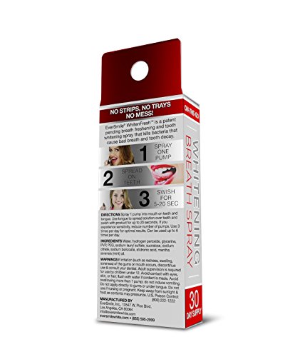 EverSmile WhitenFresh On-The-Go Teeth Whitening & Breath Freshening Spray - 2 Pack (60 Day Supply)
