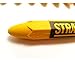 Strait-line Lumber Crayons 4-1/2 Inch (Yellow 20-count)