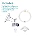 Spectra - Wide Breast Shield Set for Breast Milk Pumps - Large 28mm