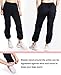 Yogipace,Petite/Regular/Tall,Women's Water Resistant Thermal Fleece Pants Sweatpants