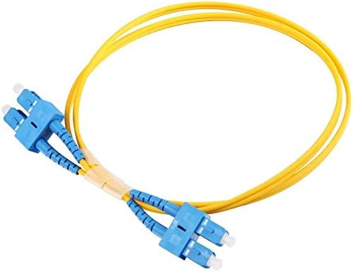 Ipolex SC to SC Fiber Patch Cable Single Mode, 1G/10GB OS2, 1m, Duplex 9/125μm, LSZH, for SMF SFP/SFP+ Transceivers - Image 4
