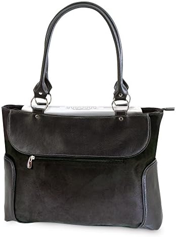 G. Pacific Venetian 17.5 in. Ladies Business Zip-Top Casual Laptop Tote Bag