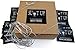 Groomsmen Proposal Gift Boxes Set of 10 Empty 8x8x3.5 Boxes with 14 Labels to Ask 10 Groomsmen, 2 Best Men and 2 Ring Bearers with 10 Silver String Loops. (Kraft)