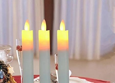 GOYAL Flamelese LED Electronic Candle with Stand Especially for Birthday/Festival / Anniversary