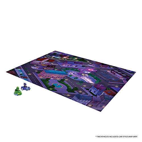 TCG Toys PJ Masks Jumbo Mega Playmat with Vehicle Pricepulse