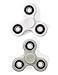 Spintoy Hand Spinner Fidget Toy,Pack of 2 (White,Grey:Glow in the Dark it's Green)