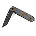 Cool Hand 4.25'' Tanto 440C Steel EDC Pocket Folding Knife w/ CNC G10 Handle