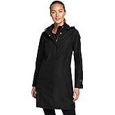 Eddie Bauer Women's Girl on the Go Trench Coat, Black, Medium, Petite