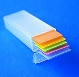Karter Scientific 212F2 Plastic Microscope Slide Mailer, Holds 5, Dispenser box (Pack of 100)
