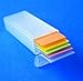 Karter Scientific 212F2 Plastic Microscope Slide Mailer, Holds 5, Dispenser box (Pack of 100)