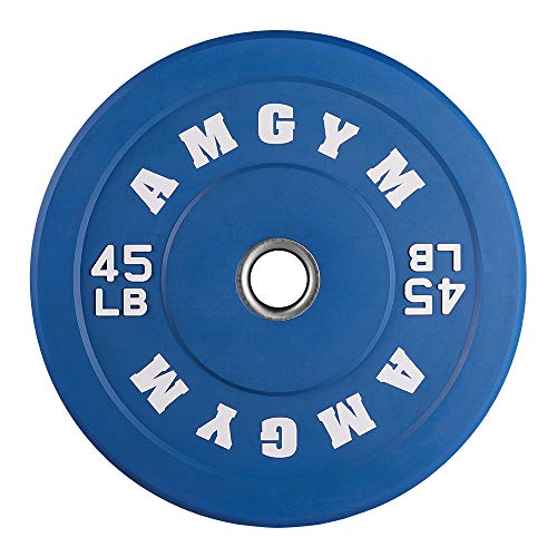 AMGYM Color Olympic Bumper Plate, Weights Plates, Bumper Weight Plate