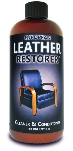 European Leather Restorer - #1 Best Cleaner and Conditioner for all fine Leathers - 8 Oz