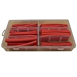 URBEST®Dual Wall Adhesive Lined Heat Shrink KIT - 90 Pieces - 3:1 Shrink Ratio - Size Range: 3/32