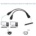 UPS Server Y Splitter C14 to 2 x C13 Power Extension Cable