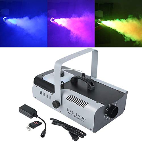 Tengchang Fog Smoke Machine RGB LED DJ Party Fogger w/Wireless Remote1500W - Thumbnail 7
