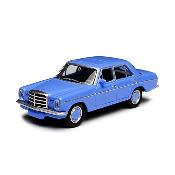 Mercedes-Benz /8 Strich-Acht Limousine Hell Blau W114 1967-1976 H0 1/87 Schuco Modell Auto mit individiuellem… – Bild 3