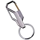 SOOKOO Car Key Chain with Carabiner Key Ring Clip Business Keychain for men