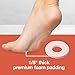 ZenToes Soft Foam Callus Cushions 48 Waterproof Pads Toe and Foot Protectors (48 Count)thumb 3