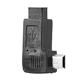 Black Light Weight Mini 5 Pin Male to Micro USB 5