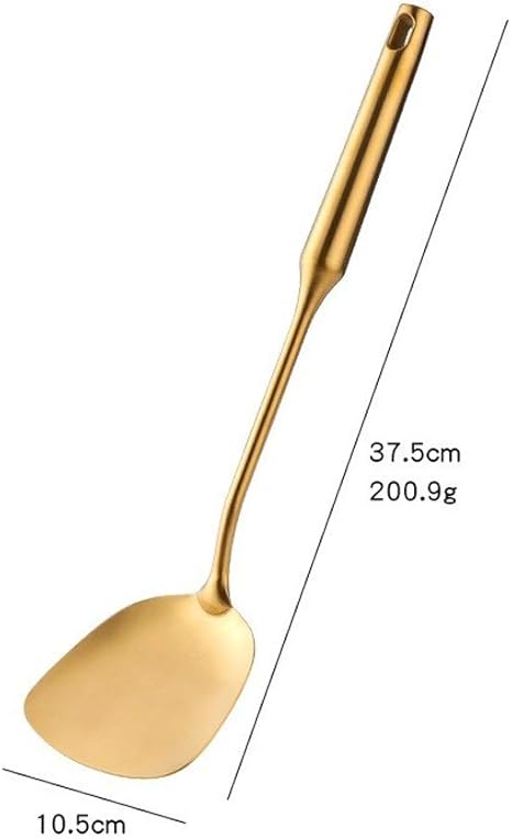 Amazon 調理器具 食器スクープスプーンターナーお玉調理ツール台所用品セットの調理ロングハンドルキッチンセットゴールド Zhqjp Color ゴールド Size A ツールセット オンライン通販