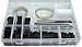 eConnectorsExpress Dupont Connector Kit with PCB 2.54mm Pitch Pin Headers, Dupont Single Row Female Housing and Male/Female Pins (525)