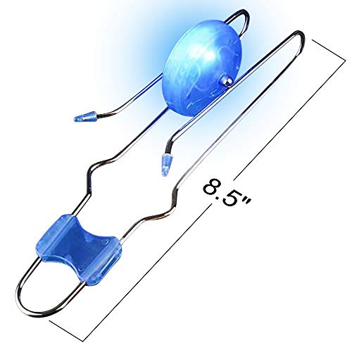 ArtCreativity Retro Light Up Gyro Wheels Toy- 2, 8.5 Inch Gyroscope Rail Twisters, Kids Classic Vintage Nostalgia Yoyo Sensory Fidget Toys, Christmas stocking stuffers for kids, Gift for boys & Girls,