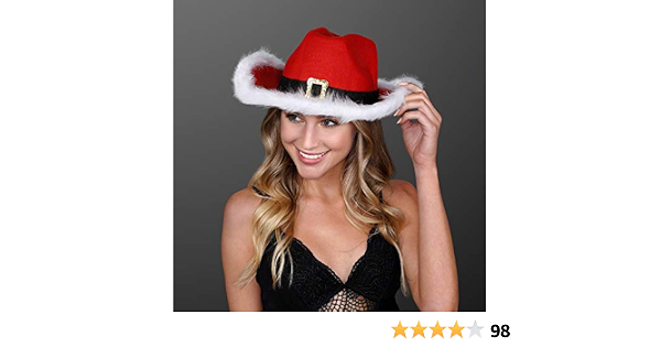 Santa Cowboy Hat 