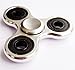 Fidget Spinner, TILO Spinner Fidget Tri-Spinner Fidget Toy Hybrid Bearing EDC Focus Toy Finger Top for Killing Time Spins 2-5 Min (Silver Aluminum Alloy)