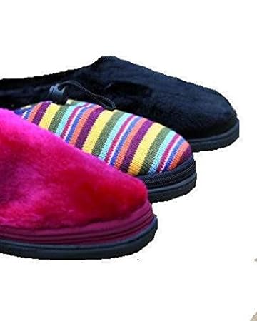 Amazon.com: Microondas climatizada Zapatillas, Negro: Health ...