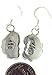 Made in USA By Navajo Artist Rita Dawes Beautiful Sterling-Silver Turquoise & Coral Drop-Earring
