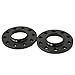 2pcs 15mm 5x120 Hubcentric Black Wheel Spacers - Compatible with many BMW Vehicles 128i 135i 318i 318ti 320i 323i 325i 325xi 328i 328is 330Ci 330xi 335i 335is M3 M5 Z3 Z4 (72.6, 72.56 Bore)